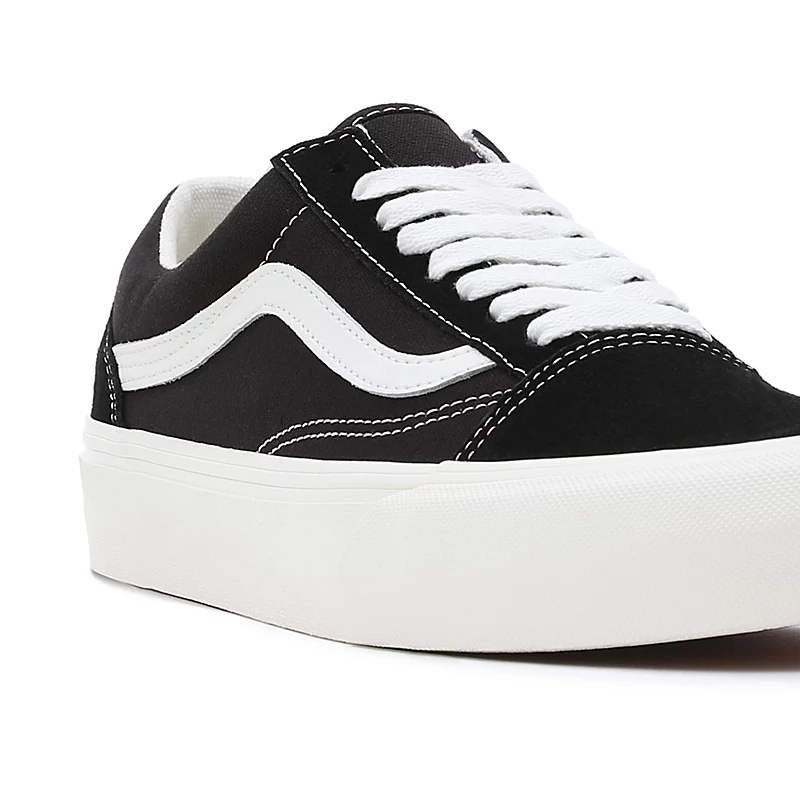 Zapatillas VANS clásicas y cómodas Sneakers lona/ante unisex OLD SKOOL VR3 Black/marshrnallow VN0005UB1KP negras